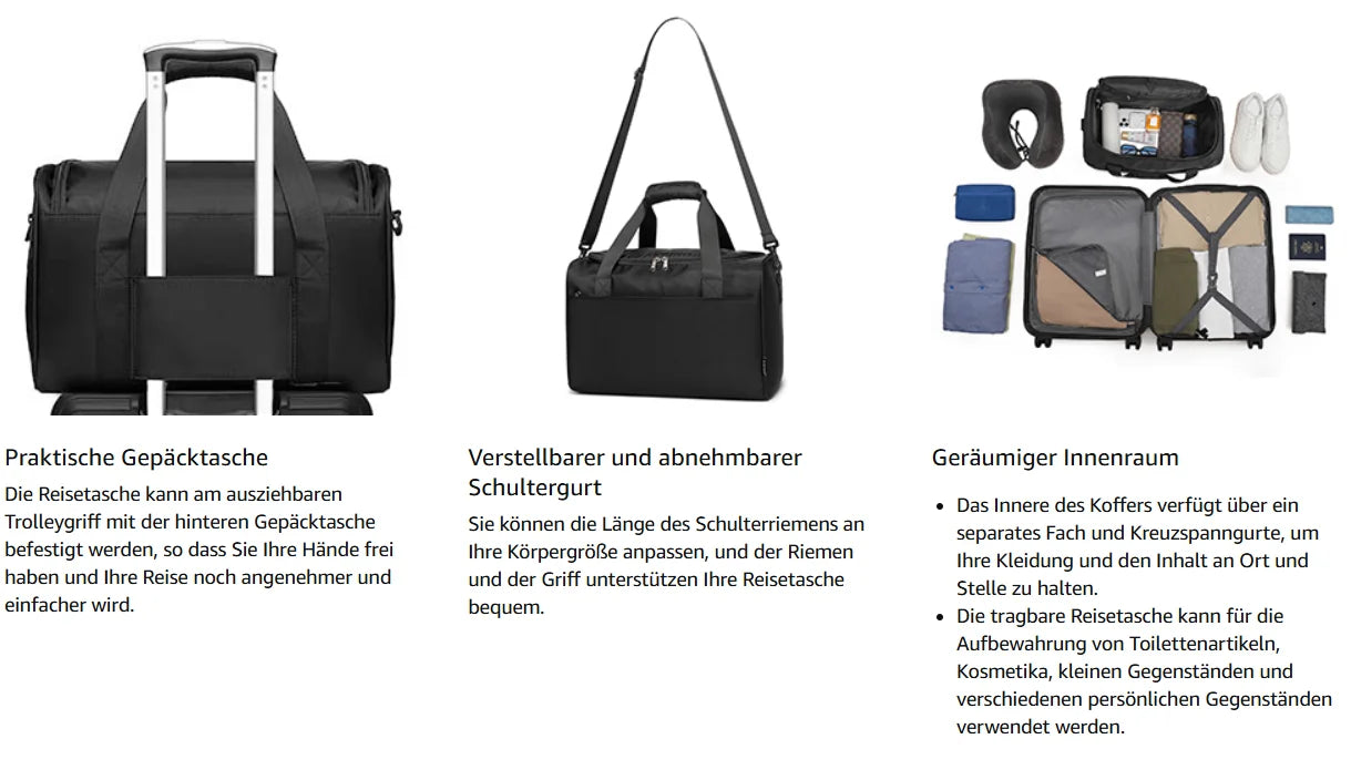 Handbagage Trolley Set – Geschikt voor Ryanair